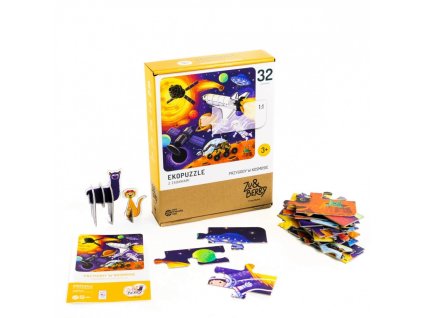 32-dielne puzzle Vesmírne dobrodružstvo