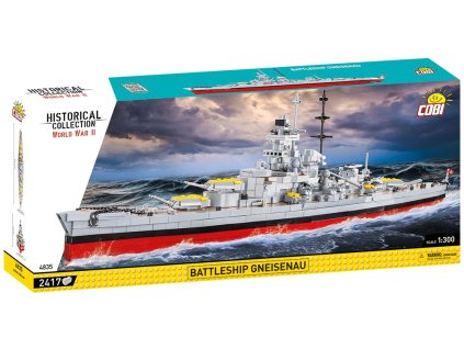 Historická zbierka blokov bojovej lode gneisenau