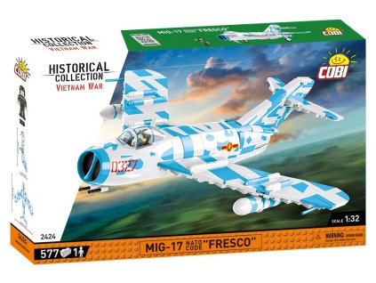 Klocki historická zbierka vietnamskej vojny mig17 nato code freska