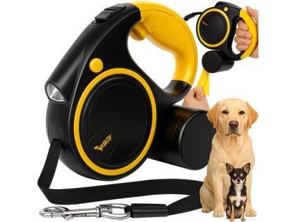 Automatická šnúrka na kľúče s baterkou 5m Purlov 25965