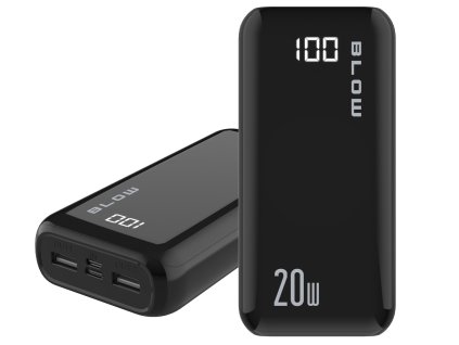 81-152# Powerbanka 20000mah PD 20W PB20F čierna