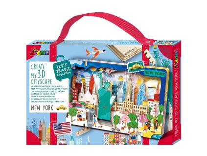 Puzzle vytvorte 3D panorámu mesta - New York