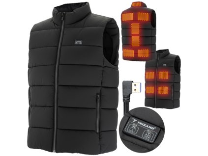 Vyhrievaná vesta Trizand 26542 XL s USB