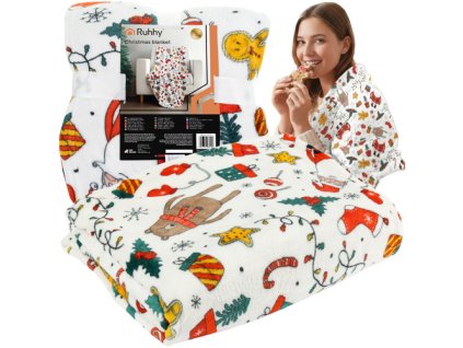 Vianočná deka 1,5x2m Ruhhy 26608