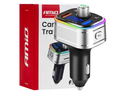 FM transmitter 1×USB-C microSD 12V 24V
