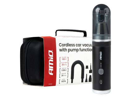 Bezdrôtový vysávač s funkciou pumpy, 100 W, 20 kPa, USB-C