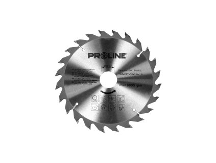 84509 Pílový kotúč na drevo s tvrdokovovým hrotom 500 mm, 100 zubov, Proline