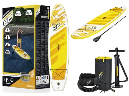 Hydro-Force Sup Board žltá 320 x 76 x 12 cm Bestway 65348