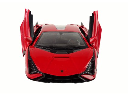 Auto R/C Lamborghini Sian FKP 37 Rastar 1:14 červené diaľkové ovládanie