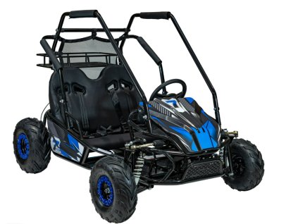 Benzínová BUGGY LUCKY SEVEN 212CC, modrá farba