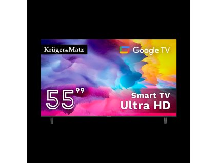 telewizor kruger matz 55 uhd google tv 5 0 dvb t2 t c h 265 hevc 5f9e2e9584774ec2b44e59f895d98f97 99df9279