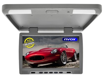 monitor podwieszany podsufitowy led 15cali z systemem android usb fm bt wifi 1gb ram 12 24v nvox rf156and grey 12 24v i1344