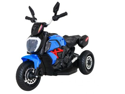 Detská elektrická motorka Fast Tourist modrá