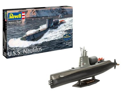 Plastikový model lode USS Nautilus 1/305