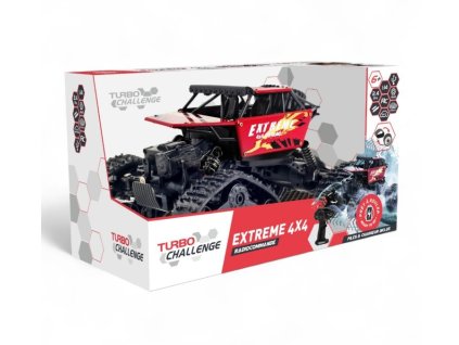 R/C vozidlo turbo challenge extrémny 4x4 s vymeniteľnými kolesami