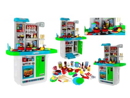 Plastová detská kuchynka – modrá