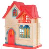 Rozkladací domček – 3 figúrky a príslušenstvo