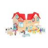 Rozkladací domček – 3 figúrky a príslušenstvo