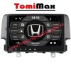 Honda Civic Android 14 autorádio s WIFI, GPS, USB, BT (HW výbava 8 Core 4GB+64GB PX HIGH)