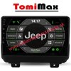 Jeep Wrangler 2018 Android 14 autorádio s WIFI, GPS, USB, BT (HW výbava QLED 8 Core 8GB+256GB HIGH - iba displej A,C)