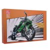 Stavebnica športová motorka 2304 ks. – zelená