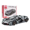 Stavebnica športové auto 1512 ks. – sivé