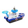 Interaktívna policajná loď 2v1 s úložným priestorom a svetlami a zvukmi