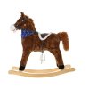 Hojdací kôň so zvukovými efektmi hnedý