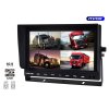 nvox hm950dvr quad monitor samochodowy lcd 9cali z obsluga 4 kamer i funkcja dvr rejestratora 12v 24v nvox hm950dvr quad i2