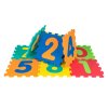 Puzzle farebná podložka s číslami - 32 x 32 cm