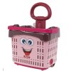 Detský Nákupný Košík 2v1 + potraviny, červený