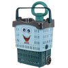 Detský Nákupný Košík 2v1 + potraviny, modrý
