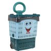 Detský Nákupný Košík 2v1 + potraviny, modrý