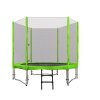 Záhradná trampolína RAMIZ SKY 8FT/244 cm - zelená