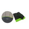 Ochranná sieť SkyRamiz Green pre záhradnú trampolínu 305 cm/10 stôp, 8 tunelov na stĺpiky