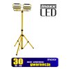 naswietlacz przenosny led 100w x2 statyw teleskopowy 160cm 2x inoxx fl 100w 6000k acu fs inoxx fl stand 160cm fs i1002