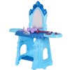 Detský toaletný stolík s príslušenstvom modrý