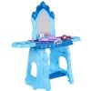 Detský toaletný stolík s príslušenstvom modrý