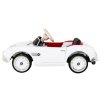 BMW 507 Retro elektrické auto pre deti Biely roadster