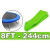 Ochranný golier SkyRamiz Green Spring pre záhradnú trampolínu 244 cm/8 stôp