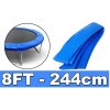 Ochranný golier SkyRamiz Blue Spring pre záhradnú trampolínu 244 cm/8 stôp