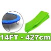 Ochranný golier SkyRamiz Green Spring pre záhradnú trampolínu 427 cm/14 stôp