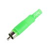 93-560# RCA cinch konektor zelený hq