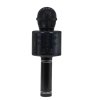 Bezdrôtový karaoke mikrofón čierny