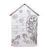 Kartónový domček na maľovanie verzia B