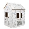 Kartónový domček na maľovanie verzia A