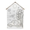Kartónový domček na maľovanie verzia A
