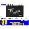 samochodowy tuner telewizji cyfrowej dvbt t2 hevc h.265 usb hdmi av nvox dvb267hd 2ant i1421 a5