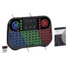 84-256# Bezdrôtová klávesnica 2,4 GHz + bluetooth miniks-6 + touchpad