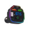 74-176# FM vysielač, BT, handsfree + PD20W RGB